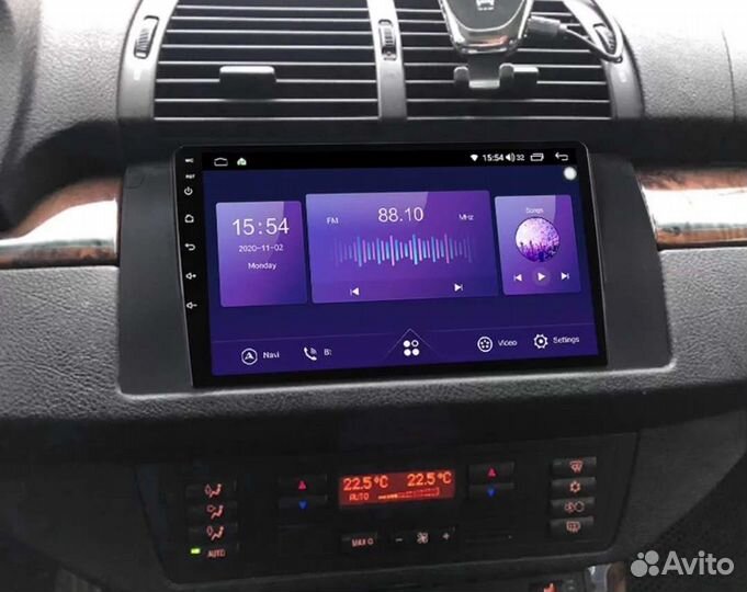 Магнитола Андроид на бмв Е39 Е53 9 дюймов