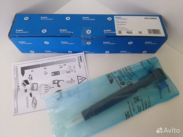 Форсунка A 6510701387 delphi 28230891 mercedes NEW