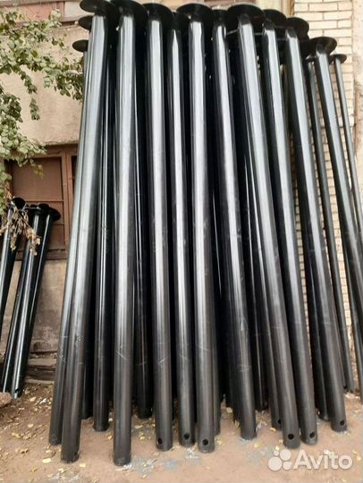 Винтовые сваи, установка винтовых свай