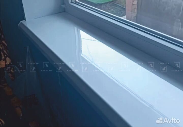 Подоконник Danke белый глянец. Серия 