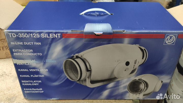 Канальный вентилятор Soler Palau TD-350/125 Silent