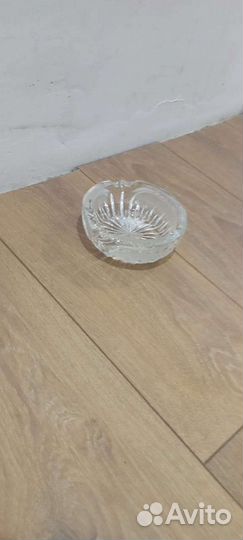 Ваза конфетница СССР тяжелая