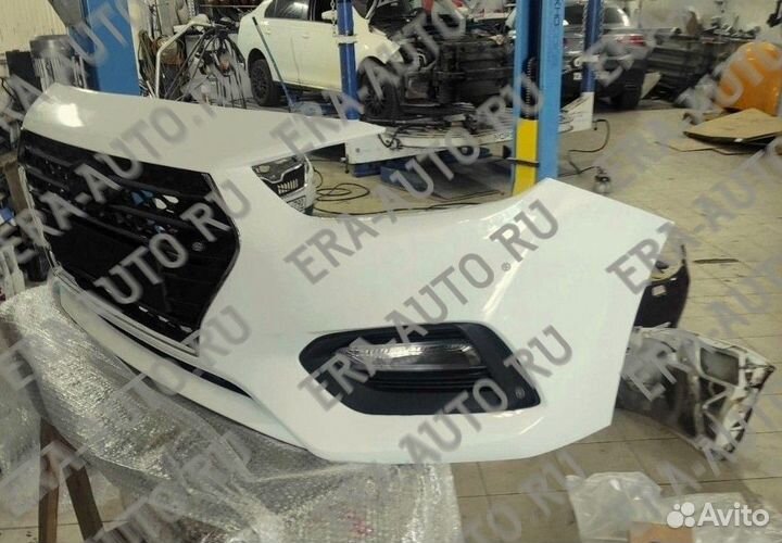 Бампер со скалада