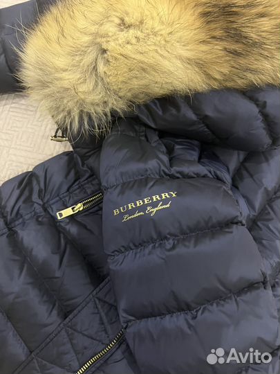 Пуховик женский burberry