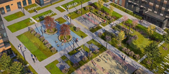 Квартира-студия, 25,5 м², 20/33 эт.