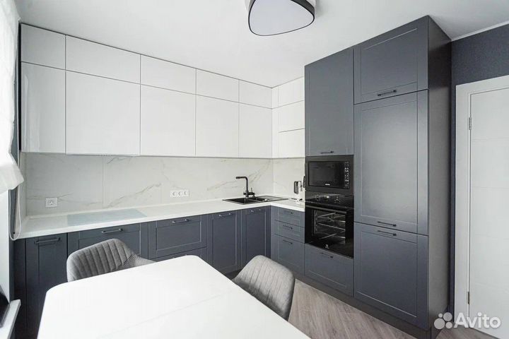 Цена за всю кухню. Серый лофт CN:015441