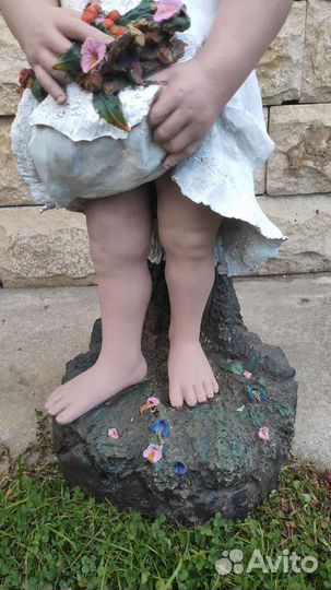 Старинная фигура, терракотовая