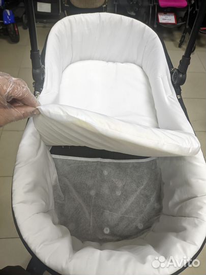 Бортики + матрасик в детскую коляску Anex Cross