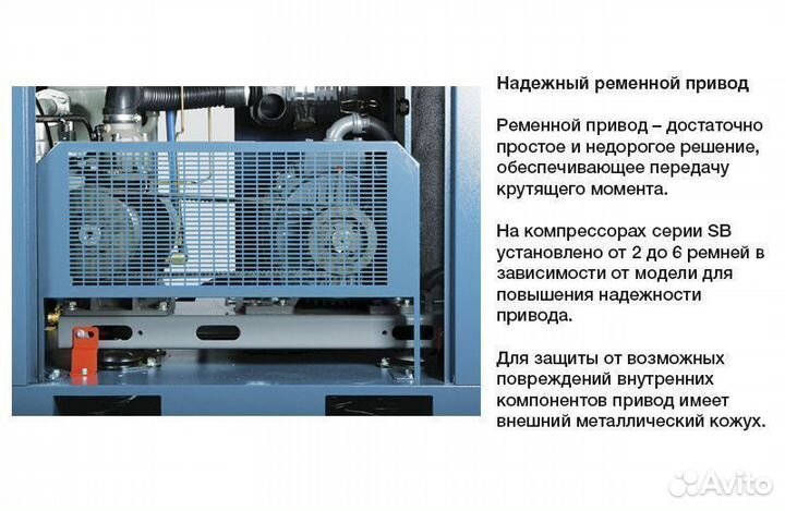 Компрессор 18,5 кВт винтовой