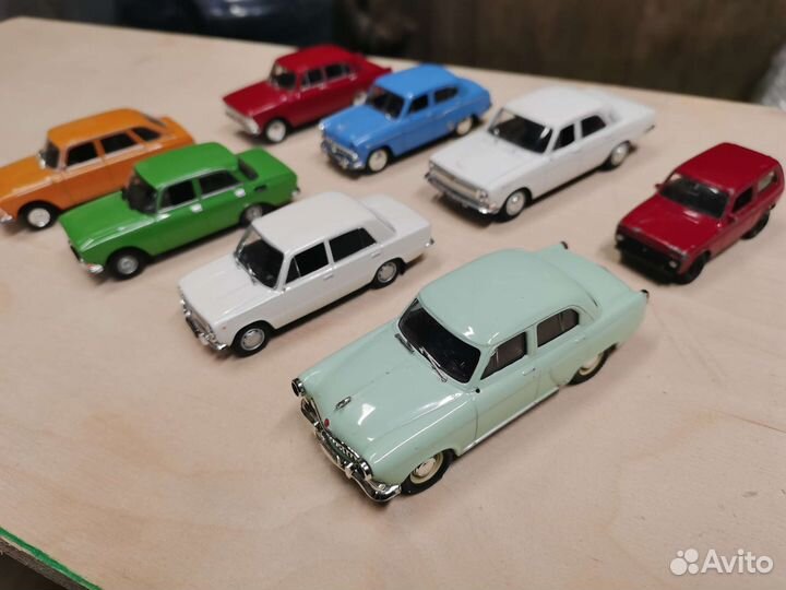 Модель автомобилей 1:43, деагостини