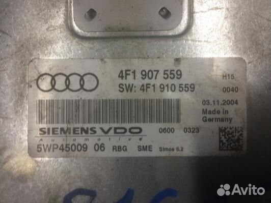 Блок управления двигателем audi A6 C6 (81G12PF01)