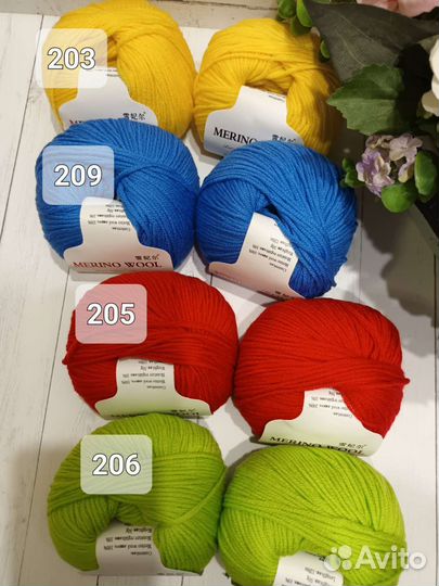 Пряжа Merino Wool