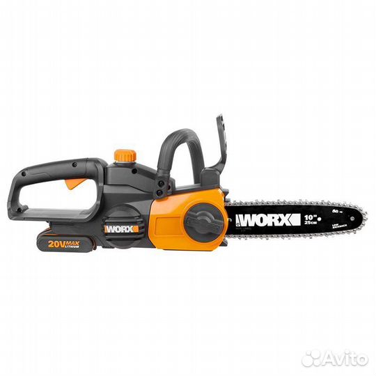 Пила аккумуляторная worx WG322E 20В, 25 см