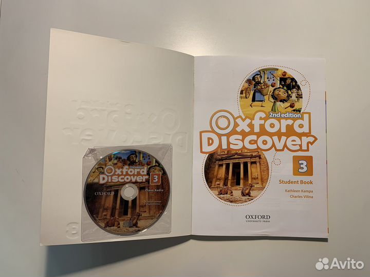 Oxford Discover 2ed 3, новый комплект