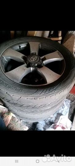 Диски с резиной r20 land cruiser 100,200. комплект