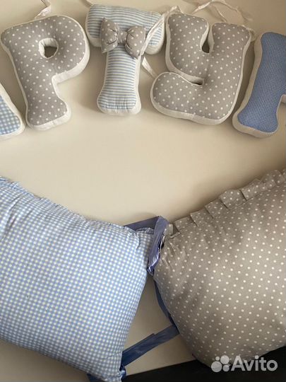 Бортики в кроватку бу