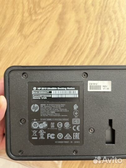 Докстанция hp с зарядкой