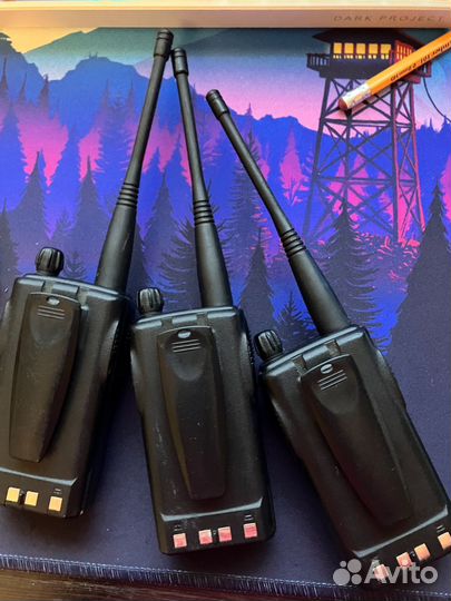 Рации Optim WT-555 3 шт