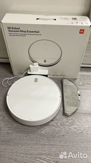 Робот пылесос mi robot vacuum mop essential