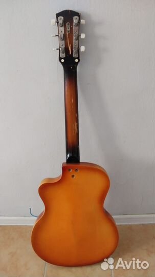 Гитара СССР полуакустическая 