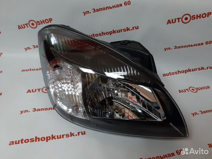 Фара передняя Киа Рио 2 Kia Rio 2 черная