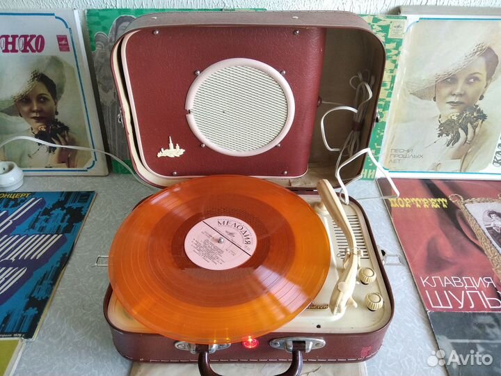 Электропатефон ламповый