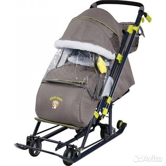 Санки коляска ника 7 8