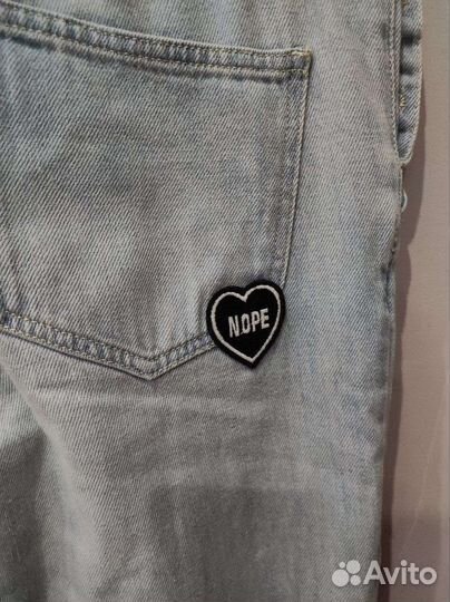 Джинсовый комбинезон