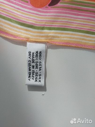 Kenzo, шёлковый платок, оригинал, Италия