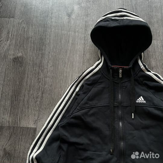 Зип худи Adidas essentials S оригинал