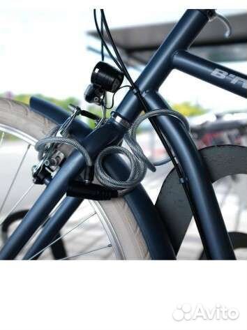 Велозамок трос 1.5м B'twin