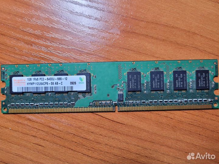 DDR2 1gb 800 мгц