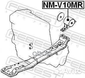 Подушка двигателя / nissan almera UK make N16E