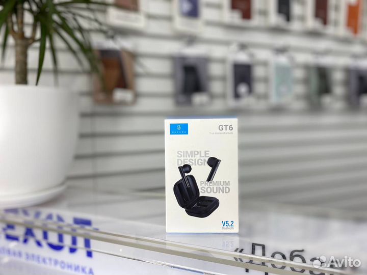 Беспроводные наушники Xiaomi haylou GT6 Black