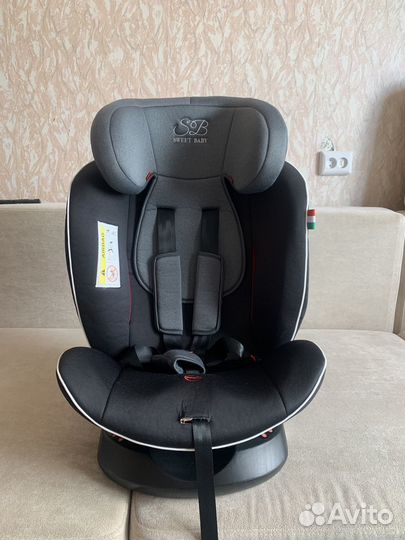 Автокресло от 0 до 36 кг поворотное с isofix