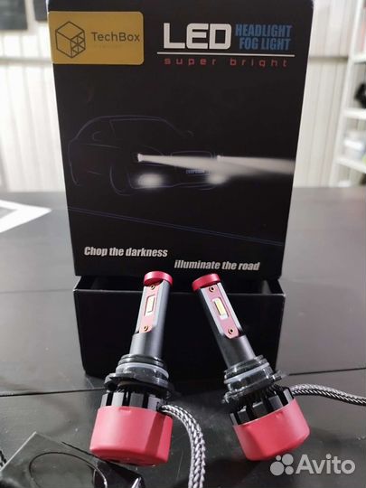 Светодиодные лампы led H11/H7/H1/H3/Н27/H15/H13