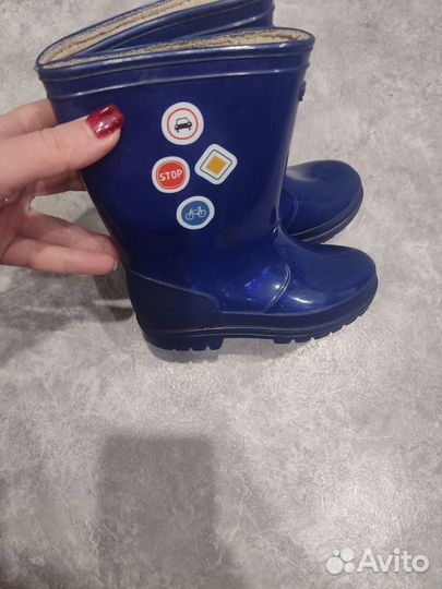 Детские резиновые сапоги 28 размер