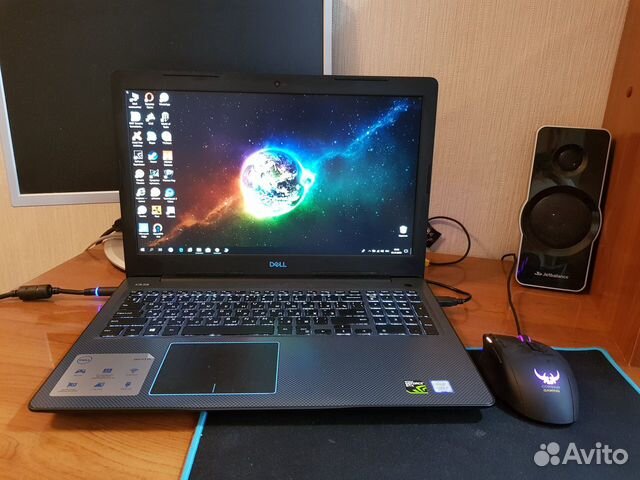 Ноутбук Dell G3 i5-8300H,1050 4gb,16gbram,256SSD