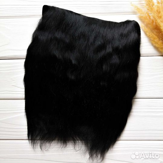 Волосы для кукол. Шкурка ангорской козы