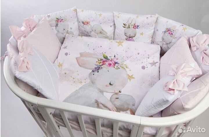 Комплект в кроватку Премум мамина любовь