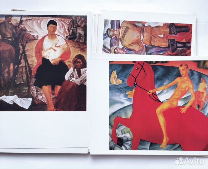 Раритет Наборы открыток Картины великих художников