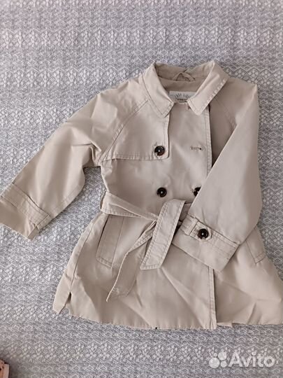 Тренч для девочки zara