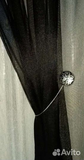 Подхват для штор, магнитные клипсы