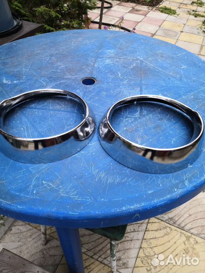 Ободки фары газ 21