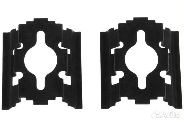 Ремкомплект дисковых колодок (задних) citroen/fiat