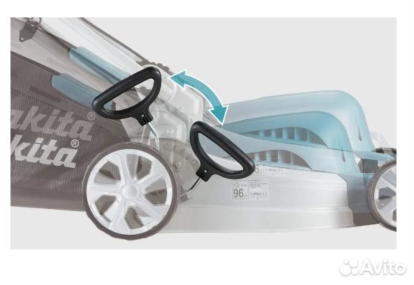 Электрическая газонокосилка Makita ELM4121