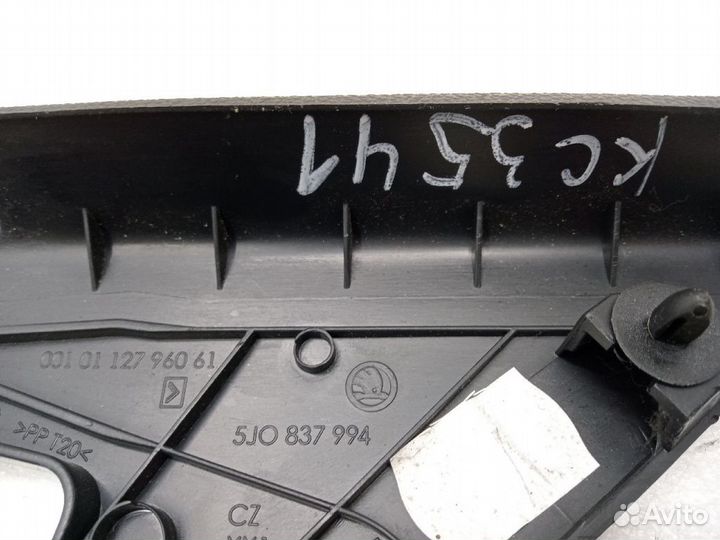 Накладка двери skoda fabia 2 Передняя правая