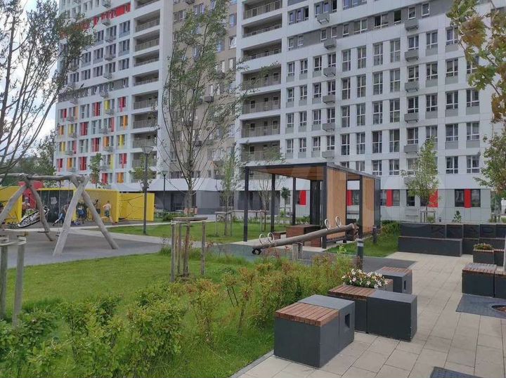 2-к. квартира, 45,1 м², 5/17 эт.