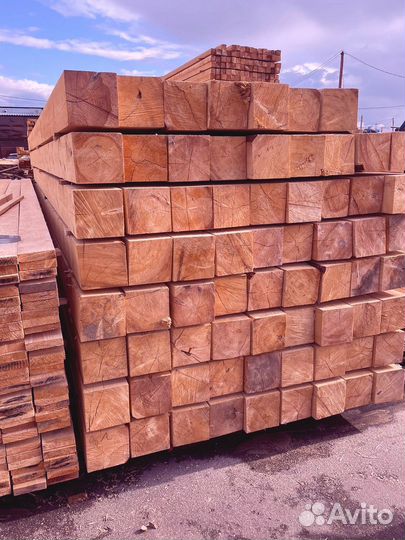 Брус обрезной 200х200х6000мм от производителя