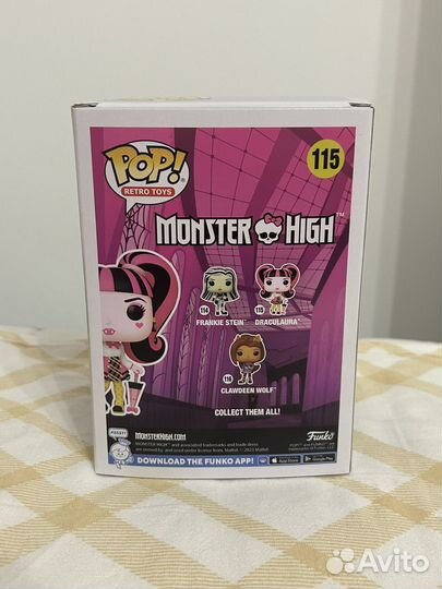 Funko pop Monster High Draculaura 115
